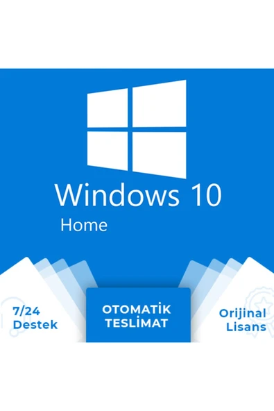 Microsoft Windows 10 Home Bireysel Dijital Lisans ürün görseli 1