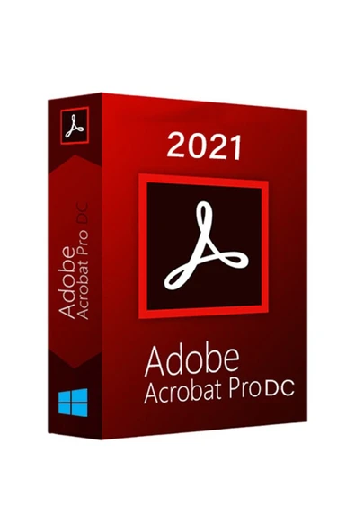 Adobe Acrobat Pro Dc 2021 Dijital Lisans ürün görseli 1