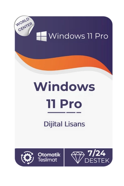 MICROSOFT Windows 11 Pro Dijital Lisans Anahtarı ürün görseli 1