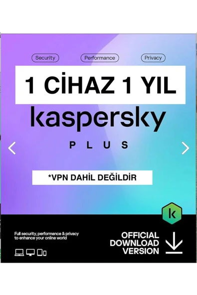 KASPERSKY Plus 1 Cihaz 1 Yıl ( Dijital Teslimat ) - VPN Dahil Değildir. ürün görseli 1