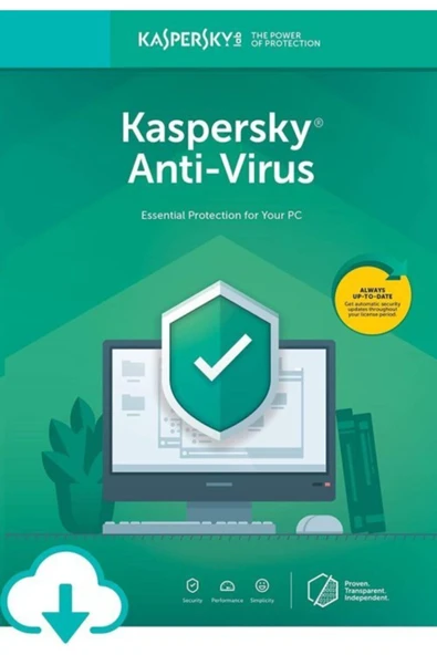 MH Yazılım Kaspersky Antivirüs 2020 - 1 Yıl - 1 Pc ürün görseli 1