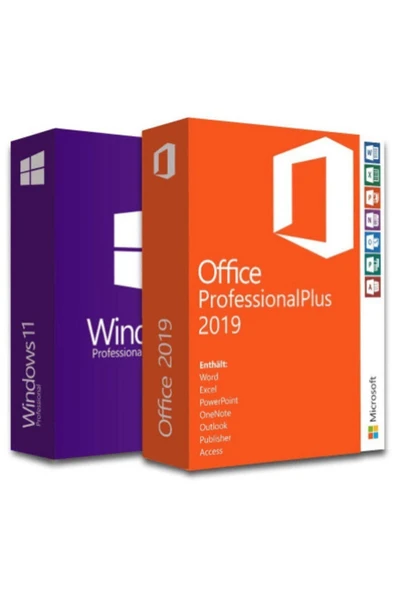 MICROSOFT Windows 11 Pro + Office 2019 Pro Plus ürün görseli 1
