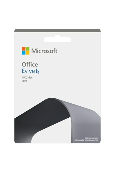 MICROSOFT Ms Offıce 2021 Home And Busıness Turkce İngılızce Elektronık Lısans T5d-03488 ürün görseli 1