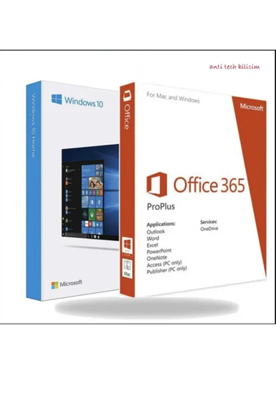 MICROSOFT Windows 10 Pro & Office 365 Pro Plus Dijital Key Anında Teslim Garantili Faturalı ürün görseli 1