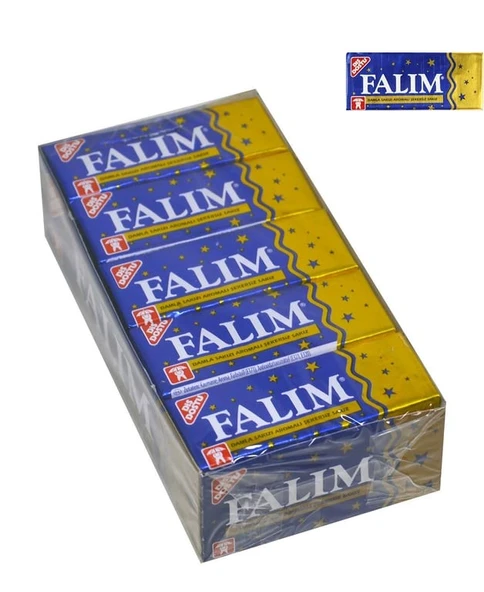 Falım Şekersiz Sakız Damla Sakızı Aromalı 5 li 7 g x 20 Adet ürün görseli 1