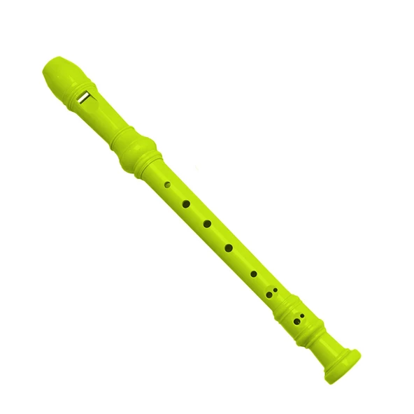 Jwin JF-01 Blok Flüt - Yeşil - Resim 3