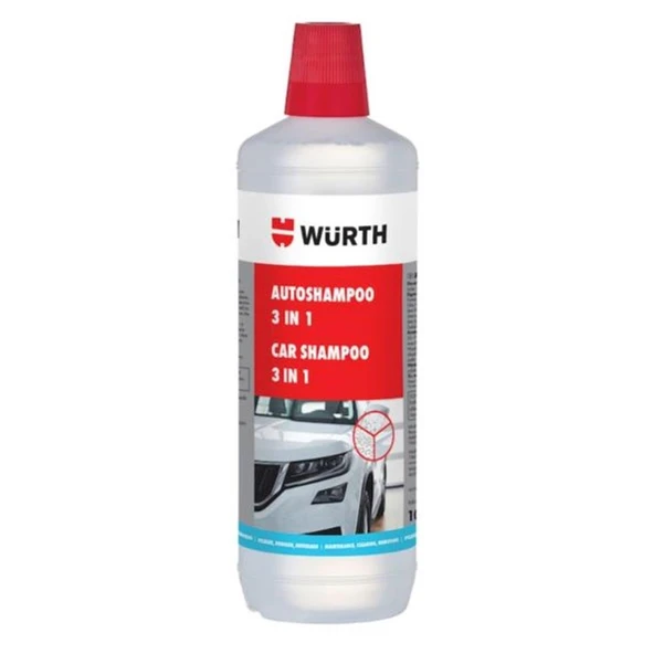 Würth 3 etkili Araç Şampuanı 1Lt (0893012002028 6 ) ürün görseli 1