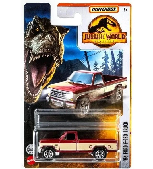 Matchbox Jurassic World 86 Ford F-150 Truck FMW90 HBH02 ürün görseli 1