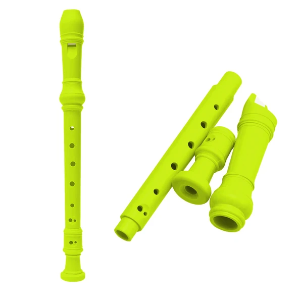 Jwin JF-01 Blok Flüt - Yeşil ürün görseli 1