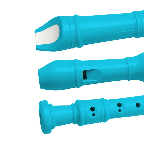 Jwin JF-01 Blok Flüt - Mavi - Resim 3