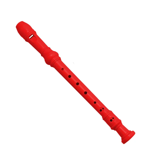 Jwin JF-01 Blok Flüt - Kırmızı - Resim 4