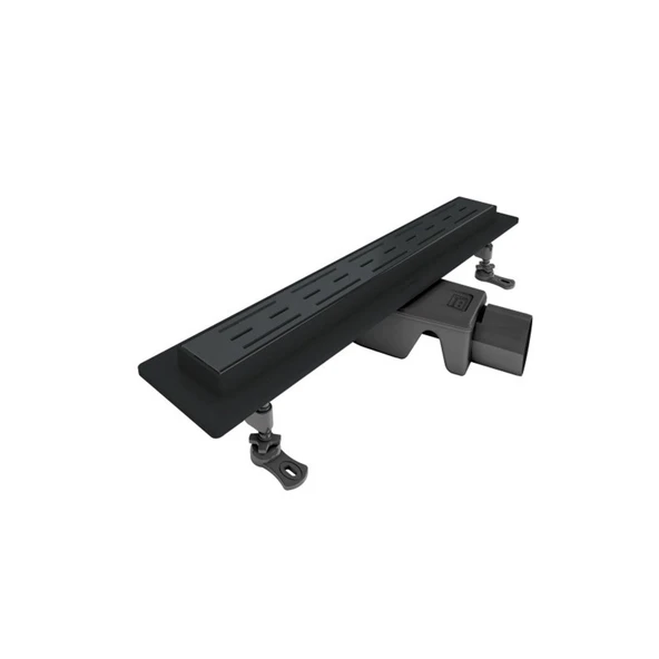 VALTEMO STARLİNE BASE 40 CM DUŞ KANALI YANDAN ÇIKIŞ (SİYAH) ürün görseli 1