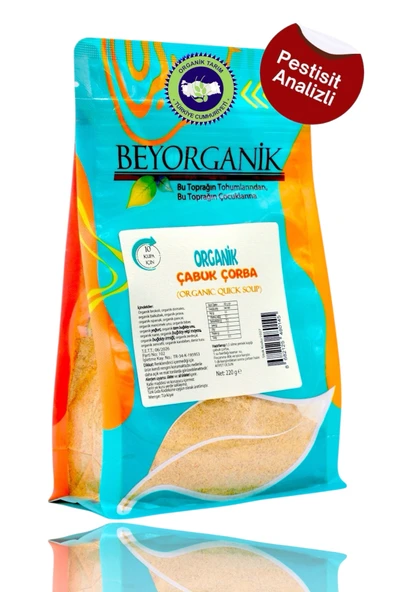 BEYORGANİK Organik Çabuk Kış Çorbası (PESTİSİT VE AFLATOKSİN ANALİZLİ) ürün görseli 1