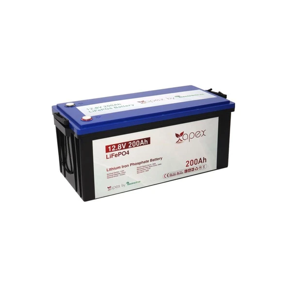 Apex 12.8V 200Ah LiFePO4 Lityum Akü ürün görseli 1