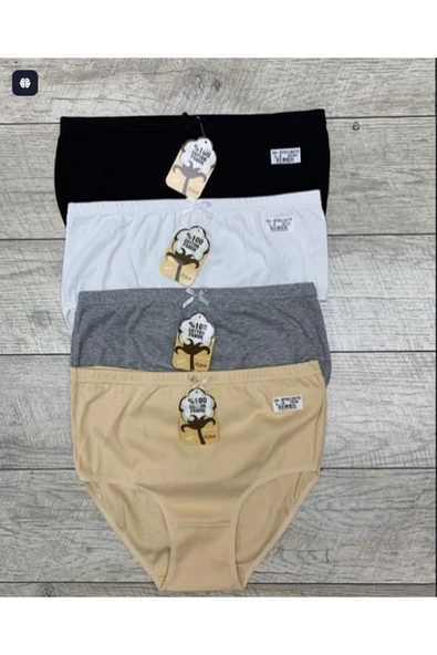 4XL BATO KÜLOT BİYELİ (6 ADET) %100 PAMUK ürün görseli 1