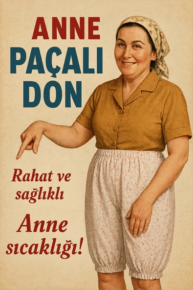 Anneler için Kısa Paçalı Don 4 adet Battal Beden ürün görseli 1