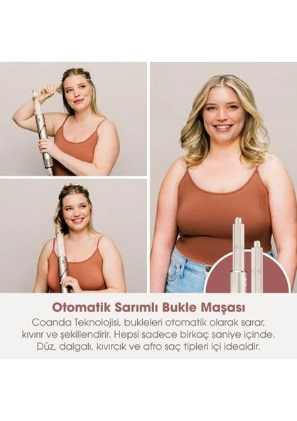 Shark Flexstyle 5in1 Stone Saç Şekillendirme Seti - Resim 5