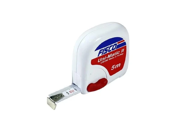 FİSCO Çelik Şerit Metre 5 Metre ürün görseli 1