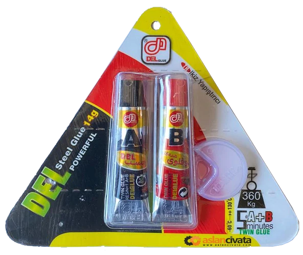 DEL Glue Kuvvetli Metal Demir Plastik Taş Seramik Yapıştırıcı 14gr. ürün görseli 1