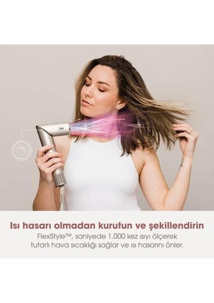 Shark Flexstyle 5in1 Stone Saç Şekillendirme Seti - Resim 2