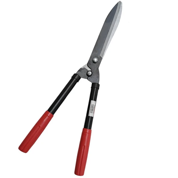 Plastik Saplı Eğri Çim Budama Makası Çalı Çimen Biçme Kesme Makas 50 cm Keskin Metal Bıçkı 1 Adet ürün görseli 1