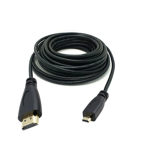 Mikro hdmı to hdmı kablo mikro hdmi ses ve görüntü kablosu 10m ürün görseli 1