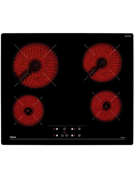Teka TB 6415 Vitroseramik Siyah Elektrikli Ankastre Ocak ürün görseli 1