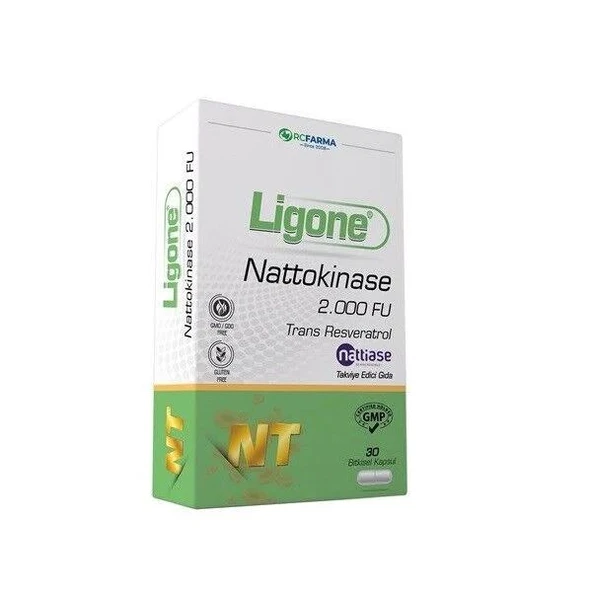 Ligone Nattokinase 30 Bitkisel Kapsül ürün görseli 1