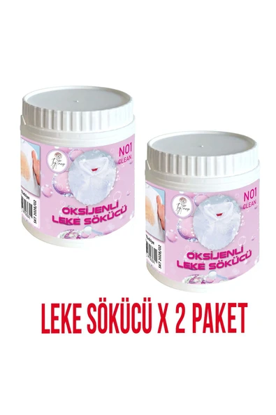 IVY ROSE Çamaşır Leke Temizleyici Oksijen 100 Yıkama 2 Paket ürün görseli 1