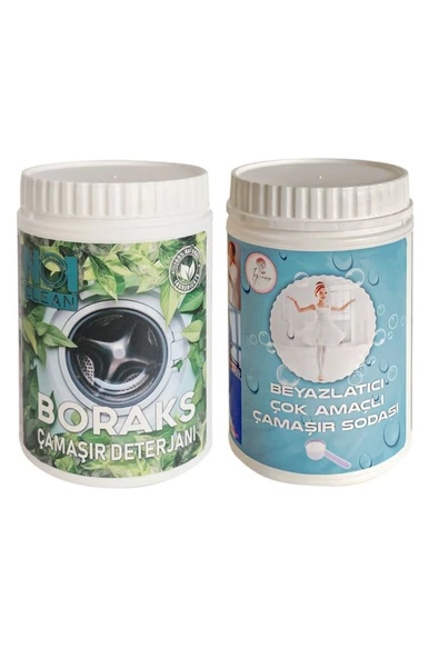 no1 clean ÇAMAŞIR SODASI VE BORAKS 2 Lİ PAKET ürün görseli 1