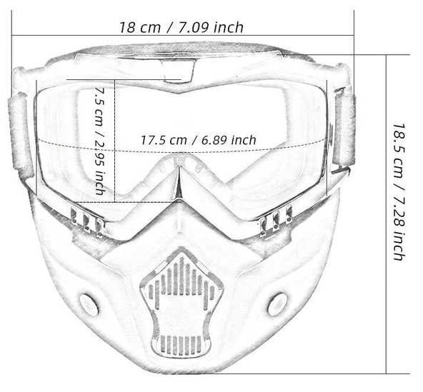 JET KASK MASKESİ AYNALI GOLD - Resim 3
