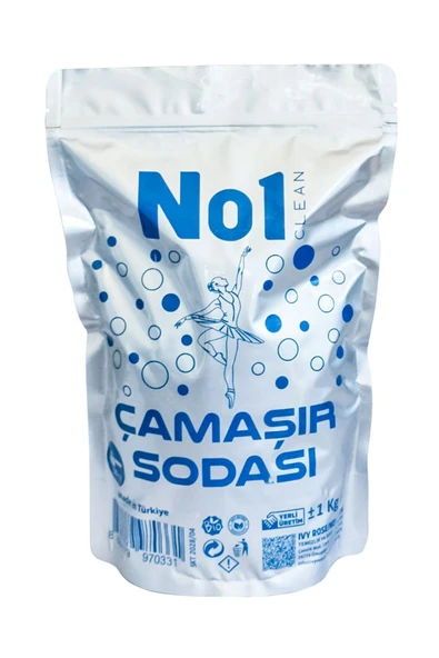 no1 clean ÇAMAŞIR SODASI 1 KG - Resim 2