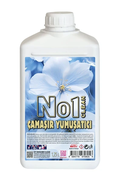 no1 clean NO 1 CLEAN EXTRA ÇAMAŞIR YUMUŞATICI 1,250 L ürün görseli 1