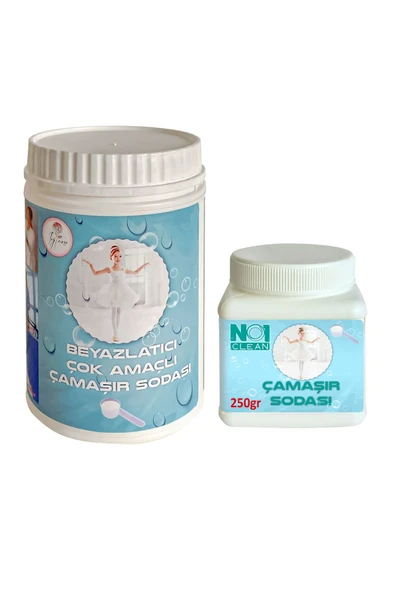 no1 clean Ultra Beyazlatıcı Çamaşır Sodası 2 li Set ürün görseli 1