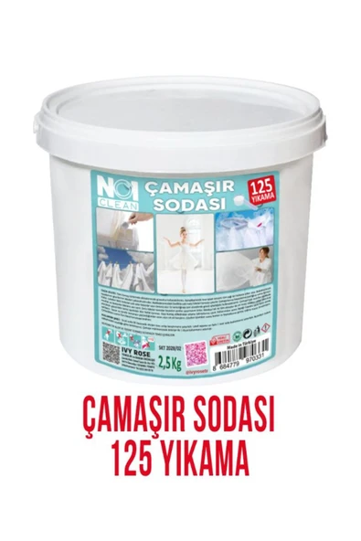 no1 clean Ultra Beyazlatıcı Çamaşır Sodası 125 Yıkama ürün görseli 1