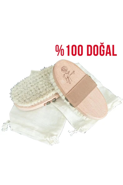 IVY ROSE %100 Doğal Selülit Ve Cilt Bakım Fırçası ürün görseli 1
