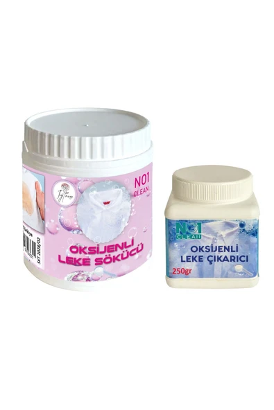 no1 clean Çamaşır Leke Temizleyici Oksijen 2 li Set ürün görseli 1