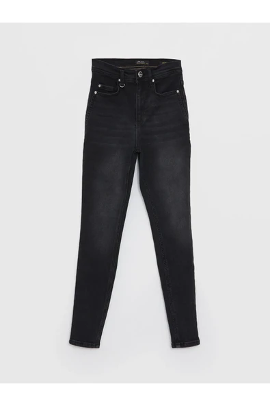 LC Waikiki Lcw Jeans Yüksek Bel Süper Skinny Fit Kadın Jean Pantolon ürün görseli 1