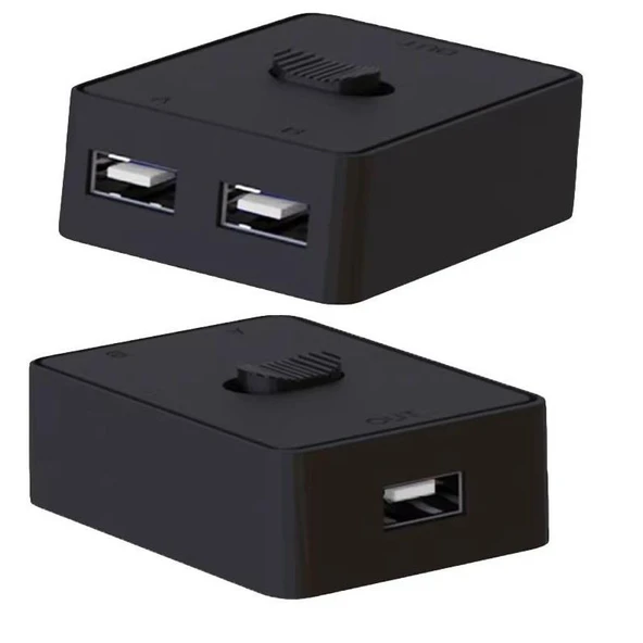 4559 2 Port Usb 2.0 To KVM Switch Çoklu Pc Kasa Çoklayıcı Hub Anahtar ürün görseli 1