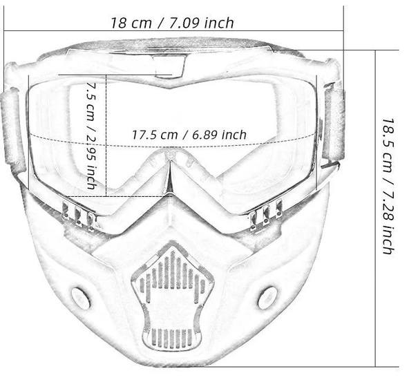 JET KASK MASKESİ GÖKKUŞAĞI - Resim 3