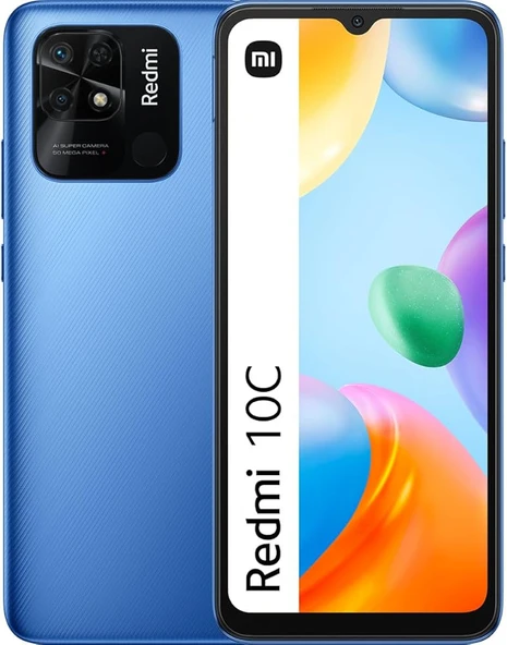 Xiaomi Redmi 10C 128 GB 4 GB RAM mavi Cep Telefonu (outlet) ürün görseli 1