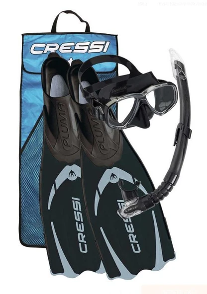 Cressi Pluma Set Black 45/46 CA179545 ürün görseli 1
