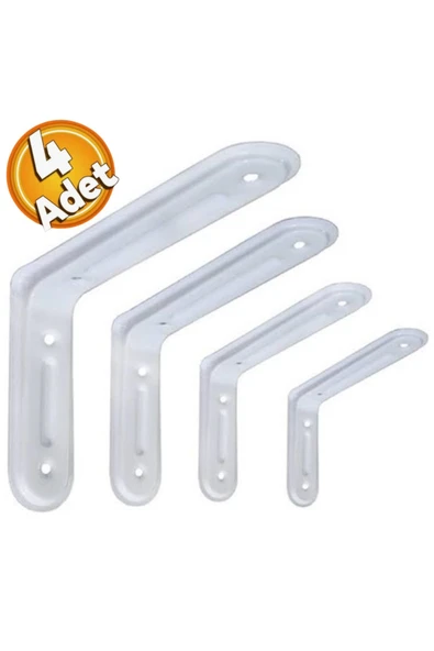 Beşel Lüks Raf Altı Beyaz 12x14 (4 Adet) ürün görseli 1