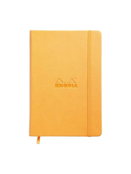 RHODIA DEFTER A5 SERT TURUNCU K.DUZ RW118668 ürün görseli 1