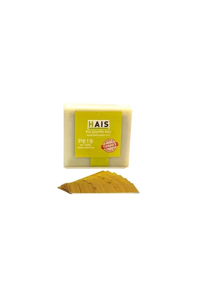 Hais HAİS 23GA Pin Çivi P618 Başsız ürün görseli 1