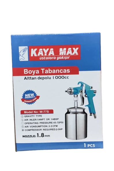 FDN kaya max alttan boya boya tabancası 1.8 ürün görseli 1