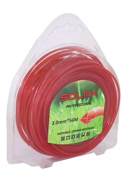 Solax Tırpan Misina Üçgen Üç Köşe 3 Mm X 56 Metre Misinası ürün görseli 1