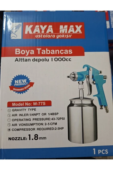 Bestbox Kayamax Alttan Boya Tabancası ürün görseli 1