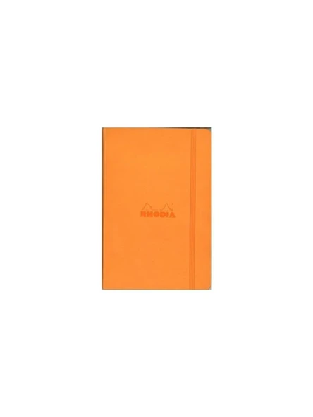 RHODIA DEFTER A6 SERT TURUNCU K.CIZGILI RW118068 ürün görseli 1