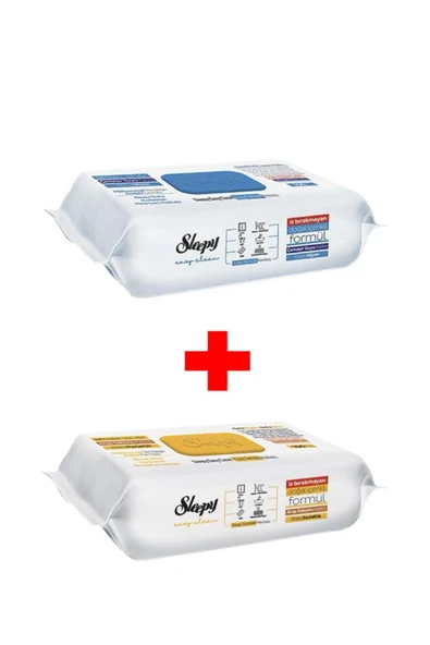 Sleepy Easy Clean Arap Sabun Katkılı + Çamaşır Suyu Katkılı 2X100 (200 Yaprak) ürün görseli 1
